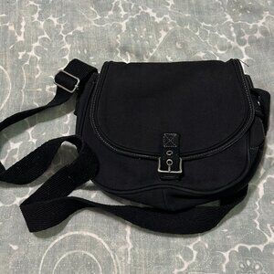 Thirty-one Convertible Crossbody Bag Black Canvas